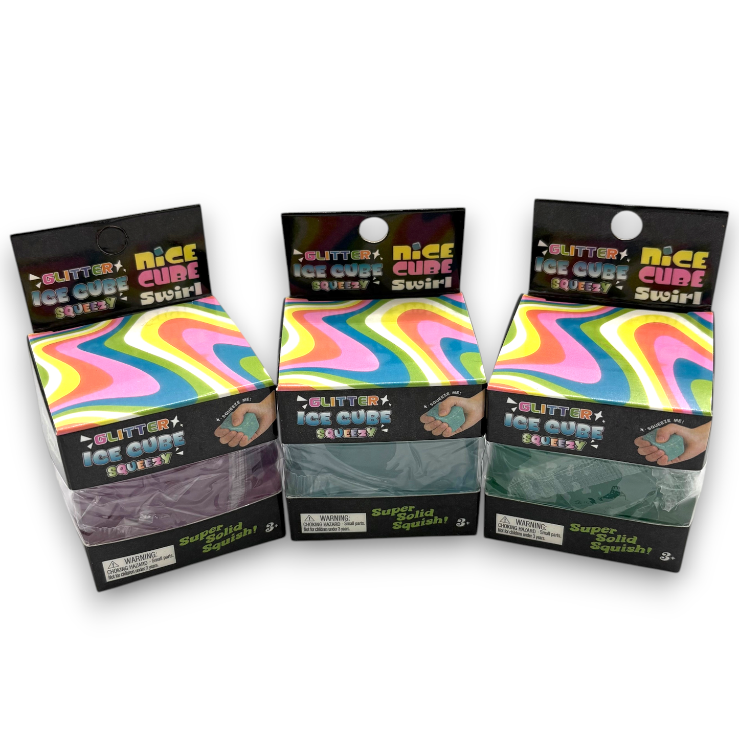 Glitter Squishy Cube