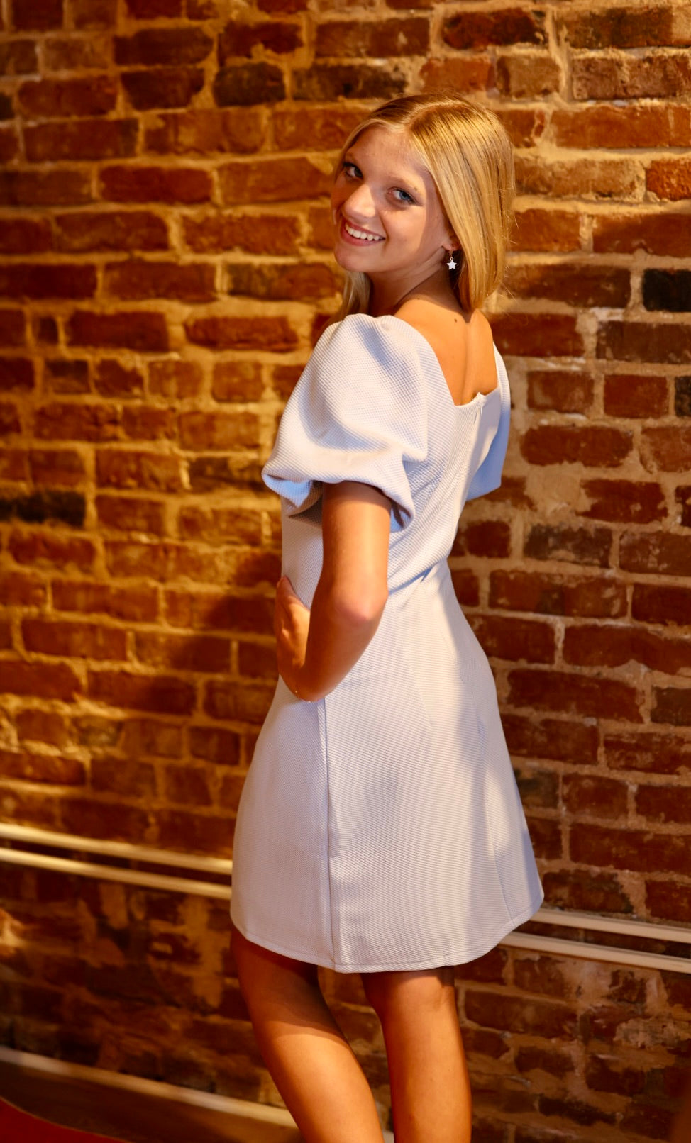 Isabella Dress- light blue