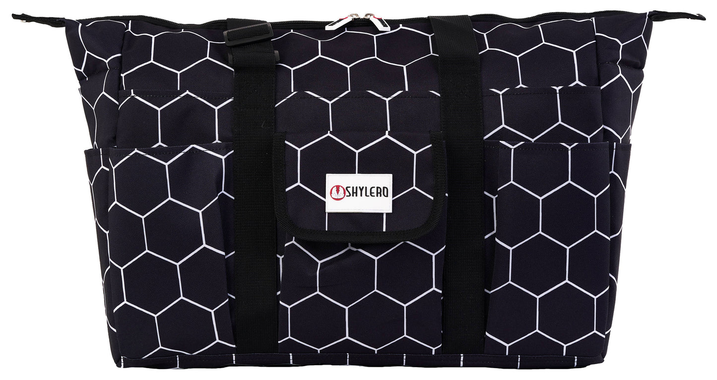 Nurse Bag and Utility Tote|Waterproof | Black Bee Hive
