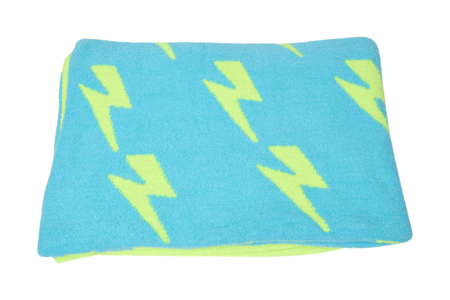 Smiley & Lightning Plush Throw Blankets - 4 styles!