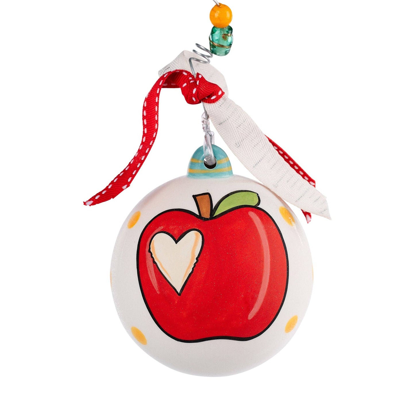 Teacher Apple Ornament