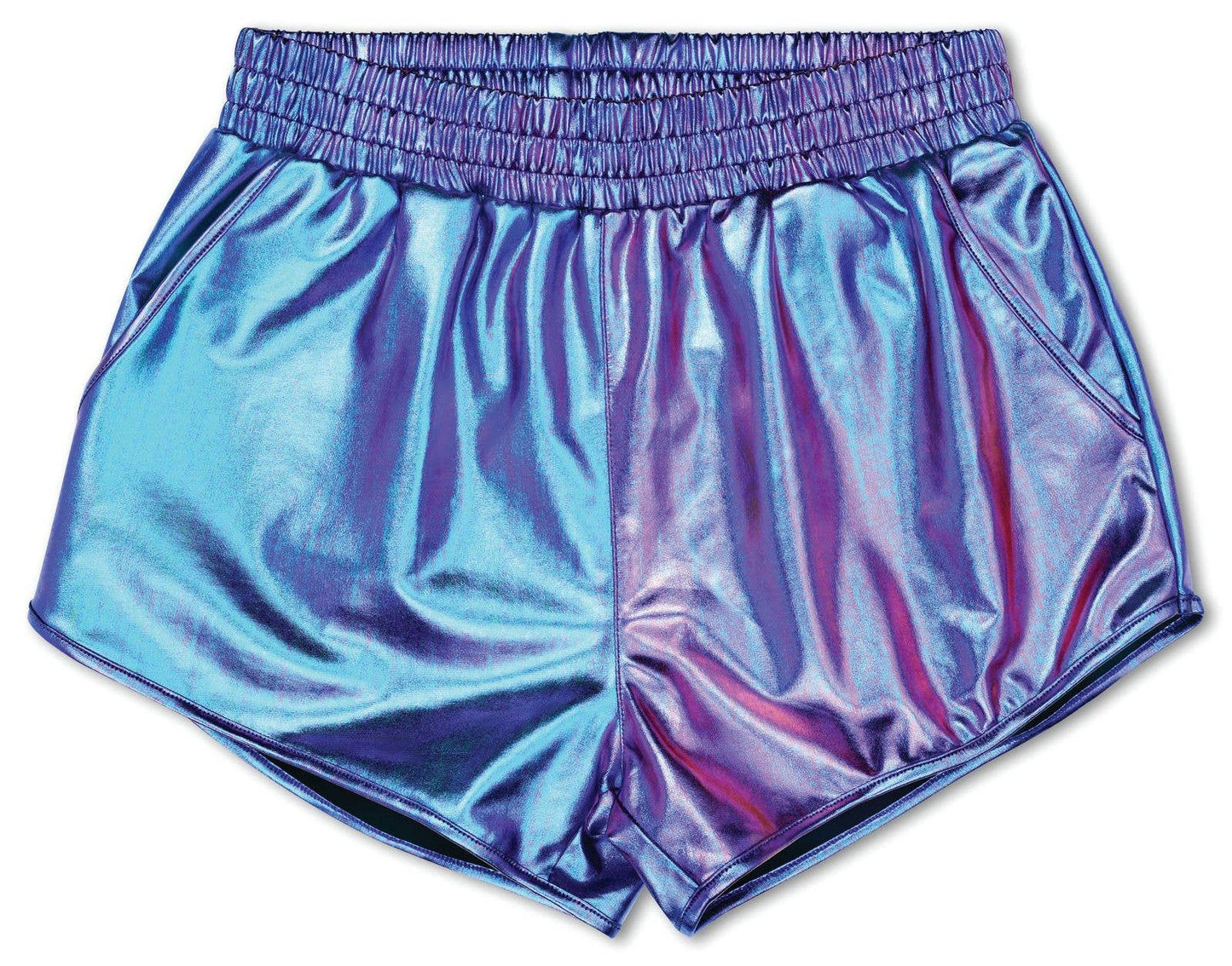 Iridescent Metallic Shorts