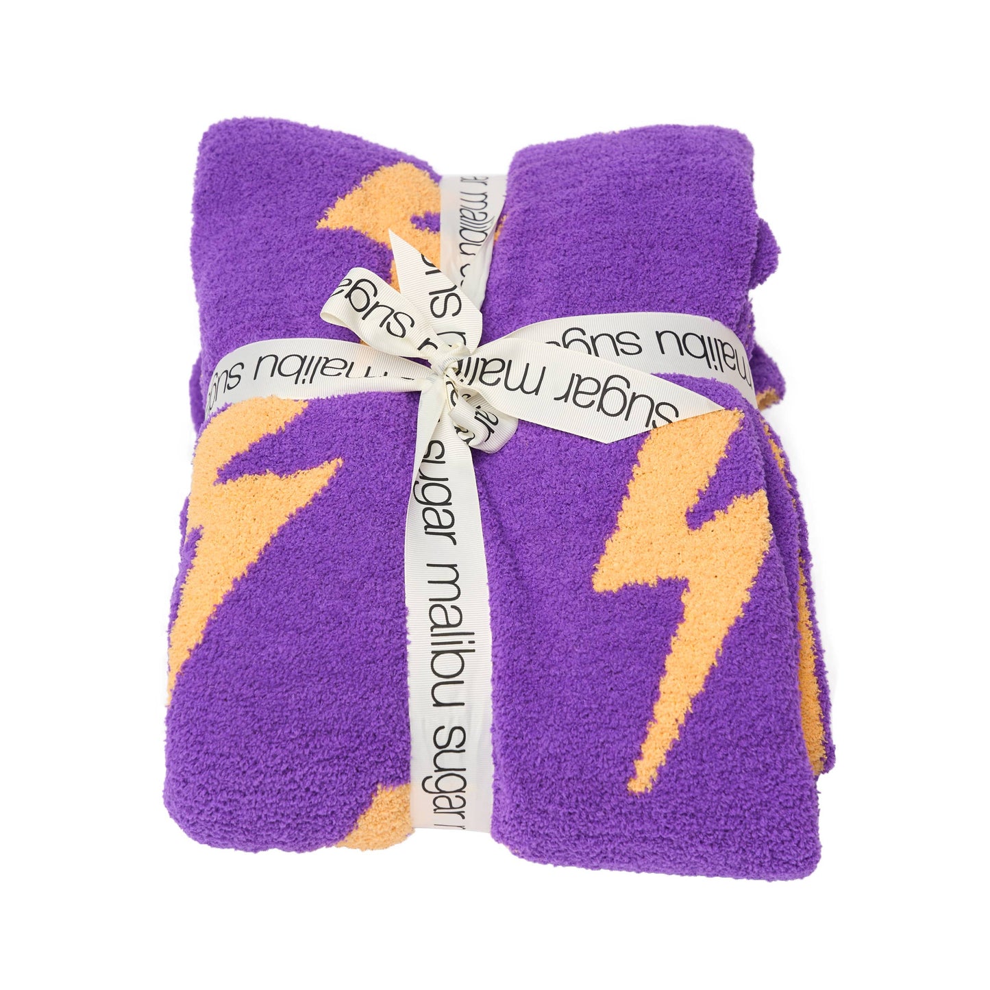 Smiley & Lightning Plush Throw Blankets - 4 styles!