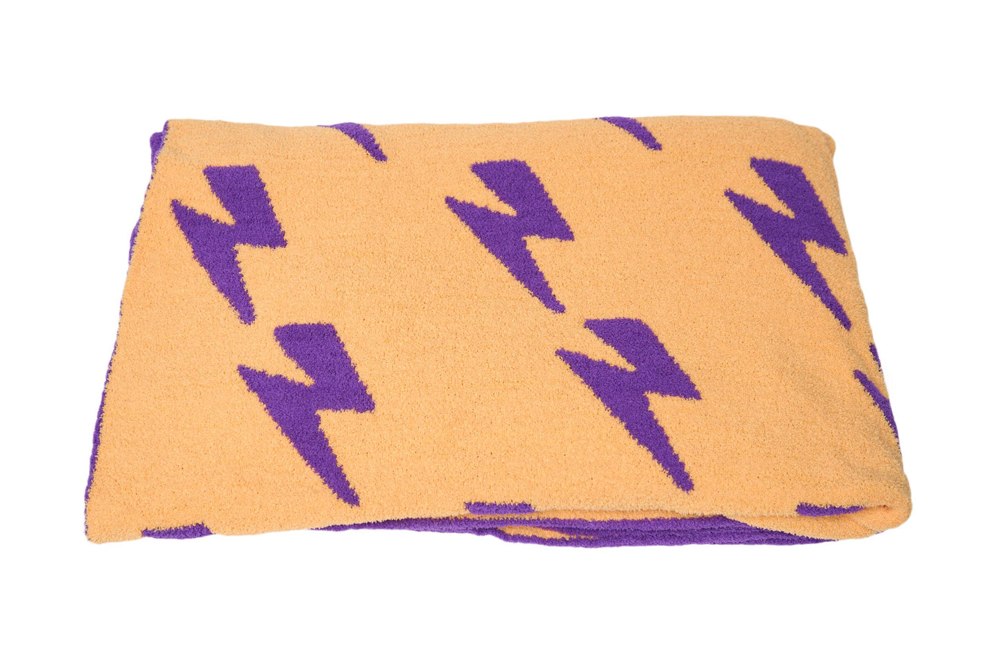 Smiley & Lightning Plush Throw Blankets - 4 styles!