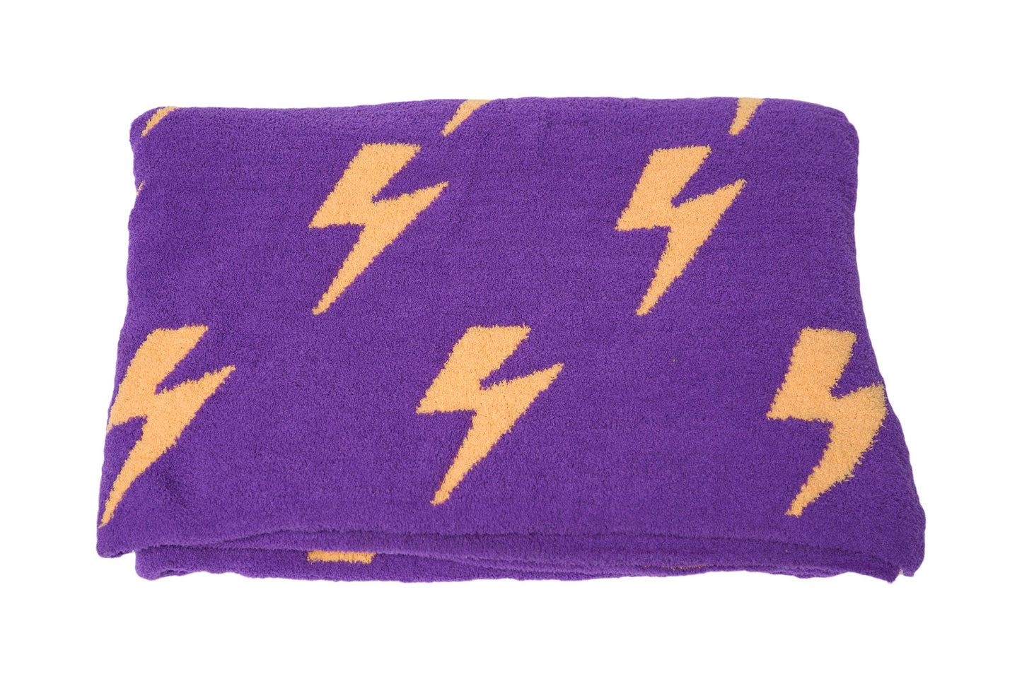 Smiley & Lightning Plush Throw Blankets - 4 styles!