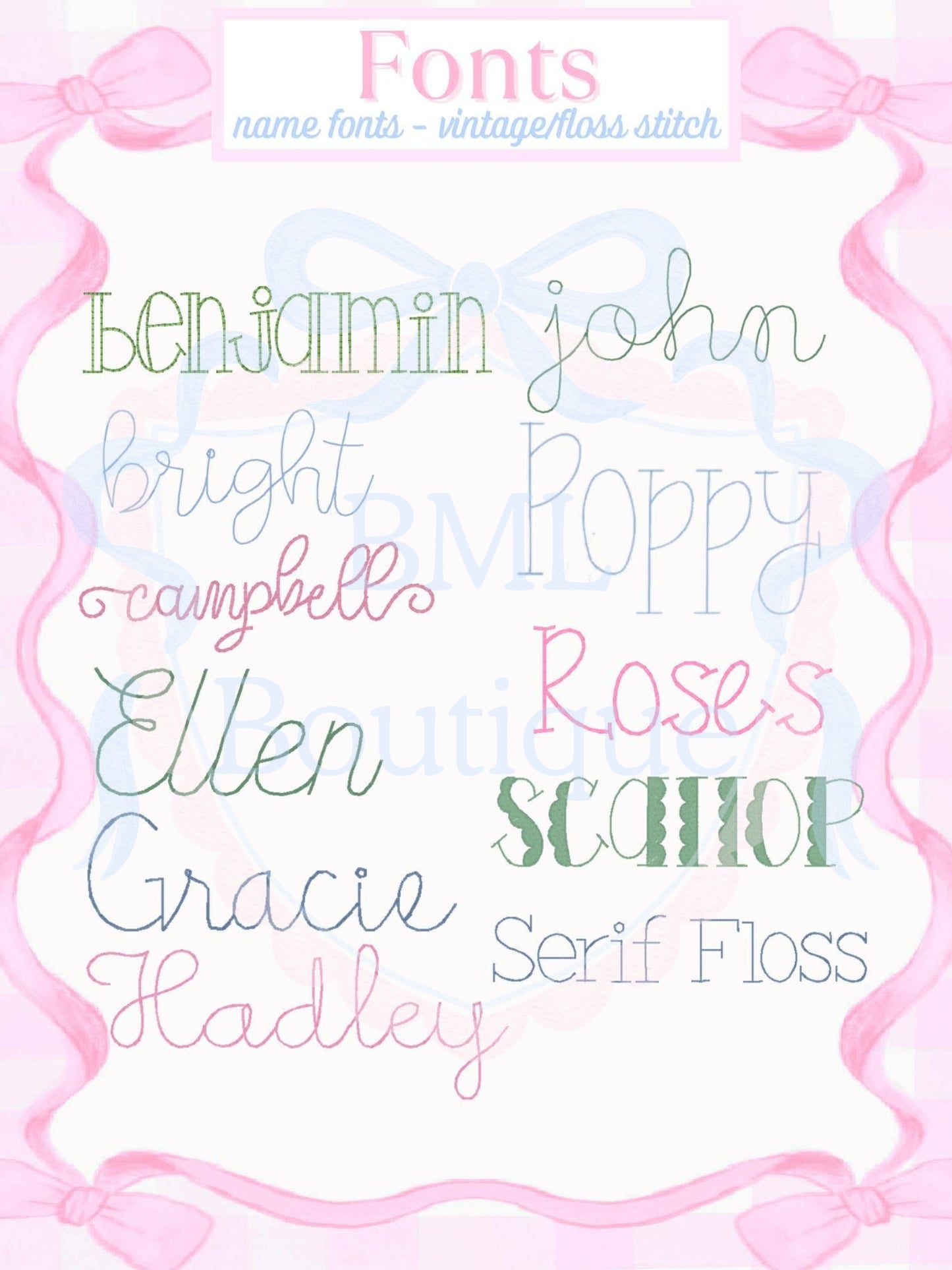 Mini Backer - Bunny Toile Pink Backpack *new!