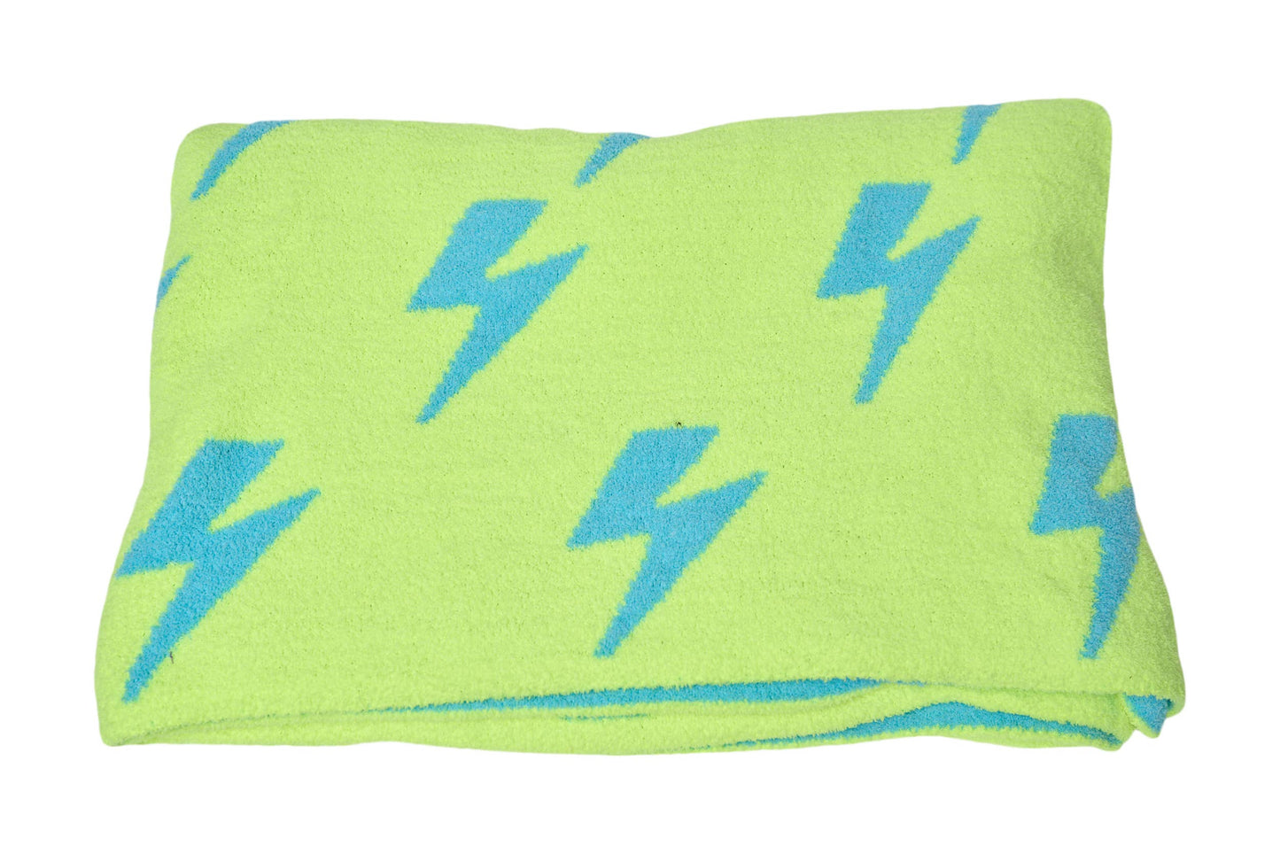 Smiley & Lightning Plush Throw Blankets - 4 styles!