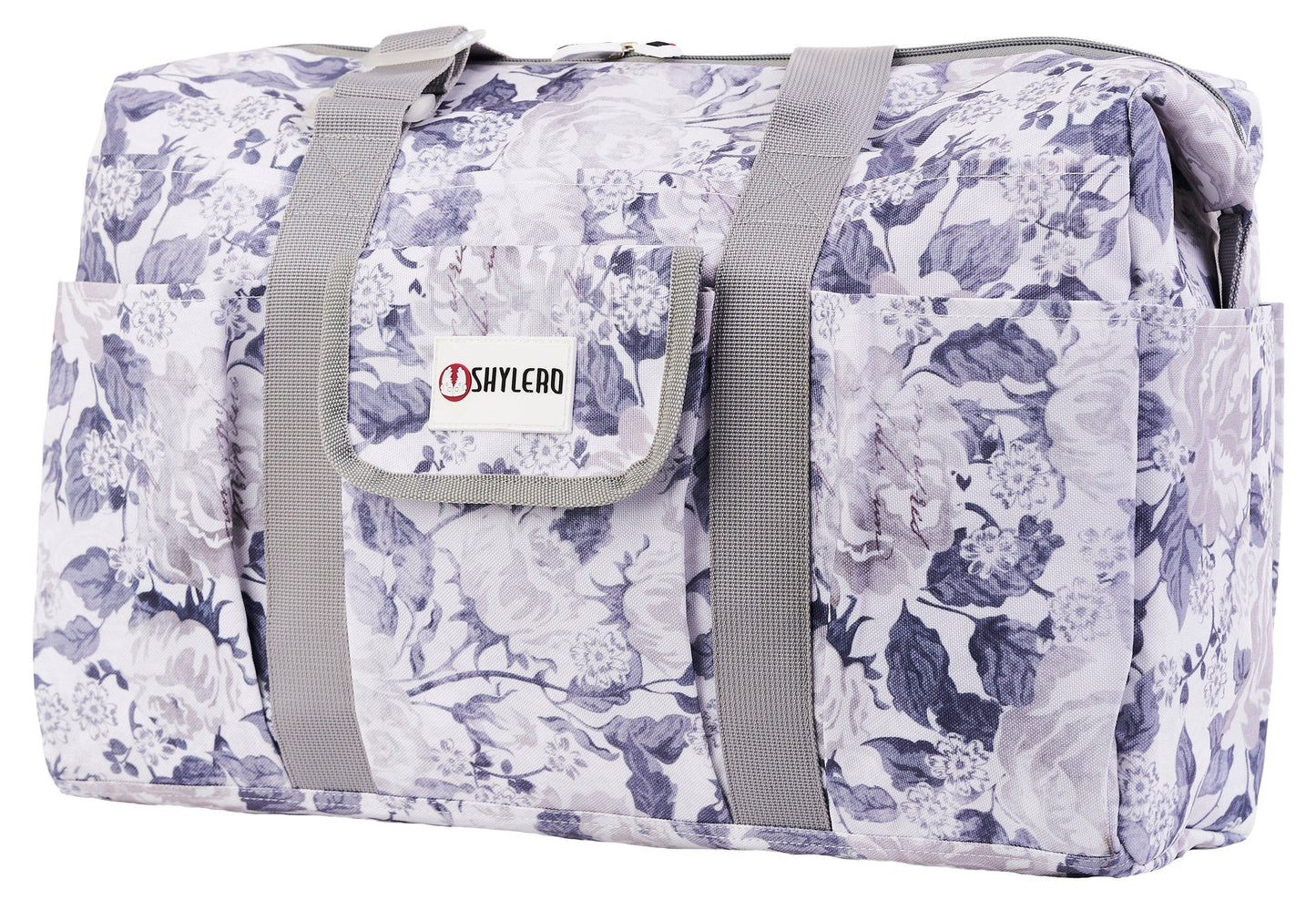 Nurse Bag and Utility Tote | Marble Flowers