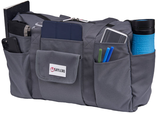 Nurse Bag and Utility Tote | Solid Gray