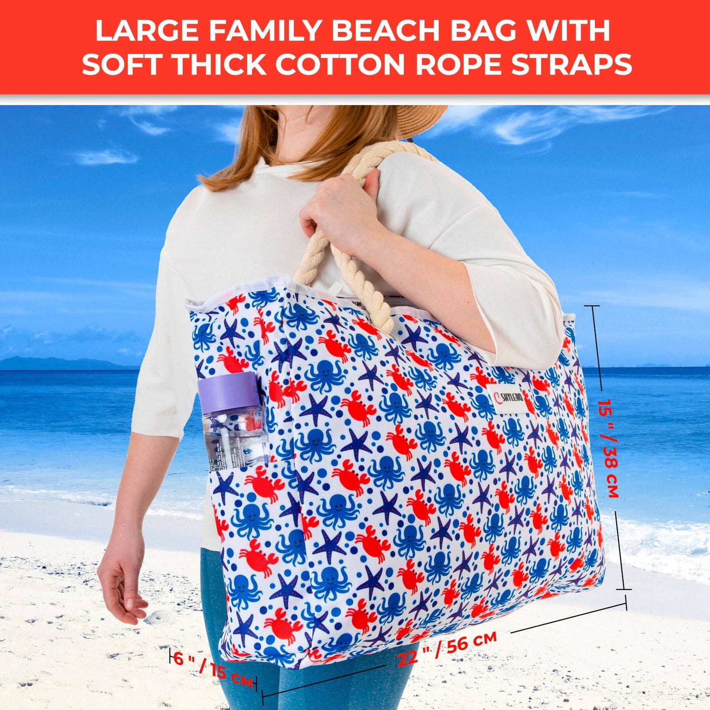 Beach Bag and Pool Bag | Water Repellent | Underwater World