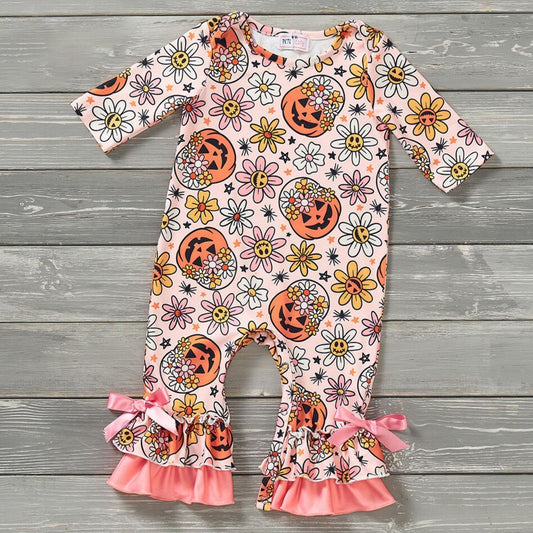 Jack-o’-lantern romper