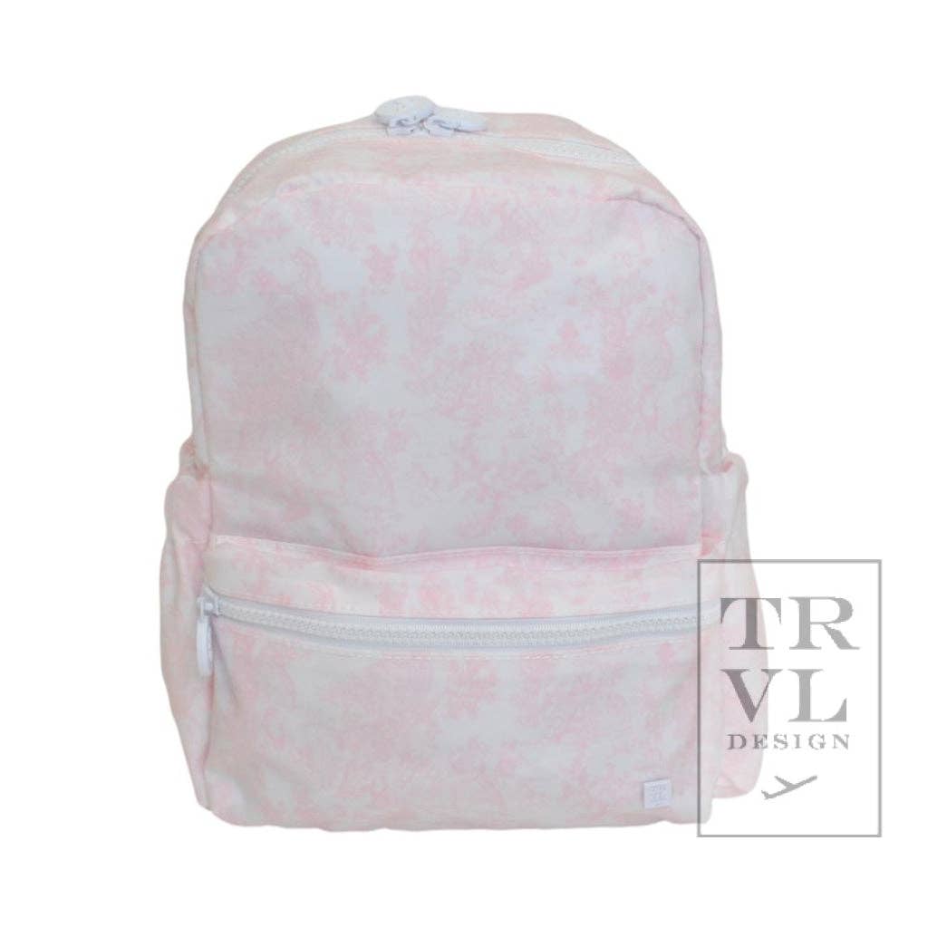 Mini Backer - Bunny Toile Pink Backpack *new!