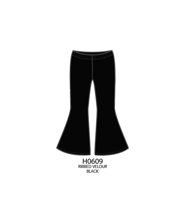 Bell bottom BLACK