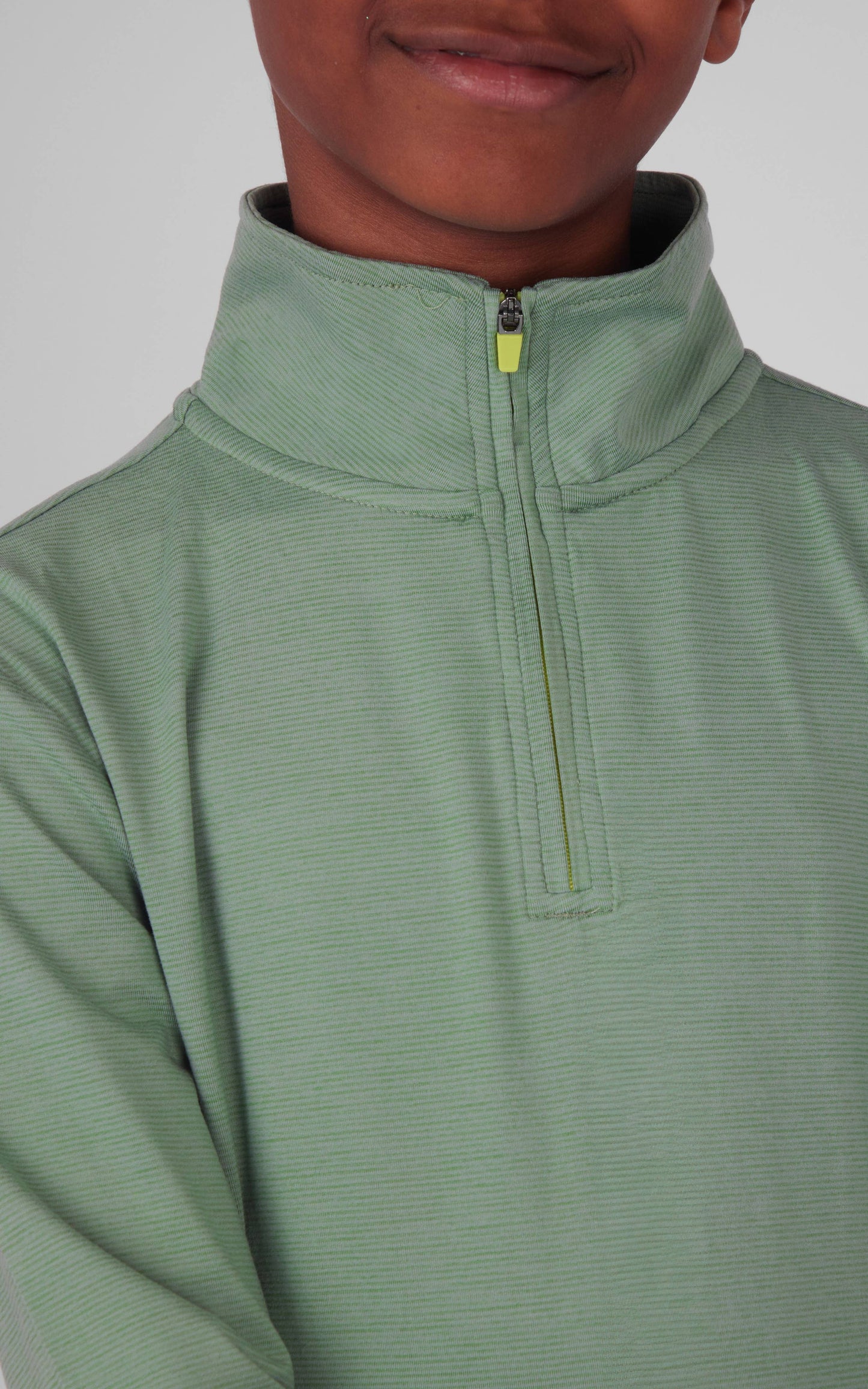 Quarter Zip Long Sleeve Pull Over