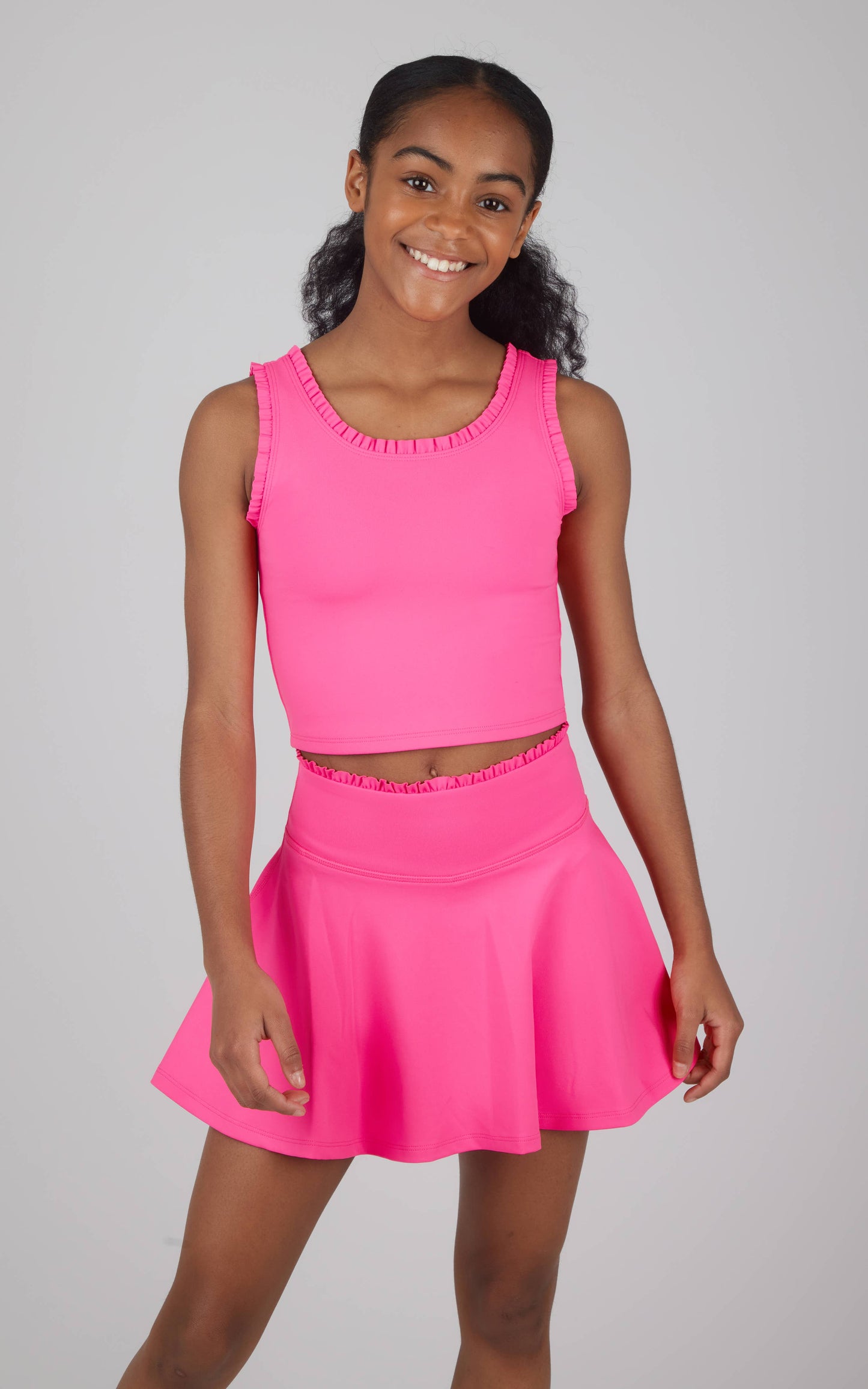 Emmy Girls Edge Top and Skort