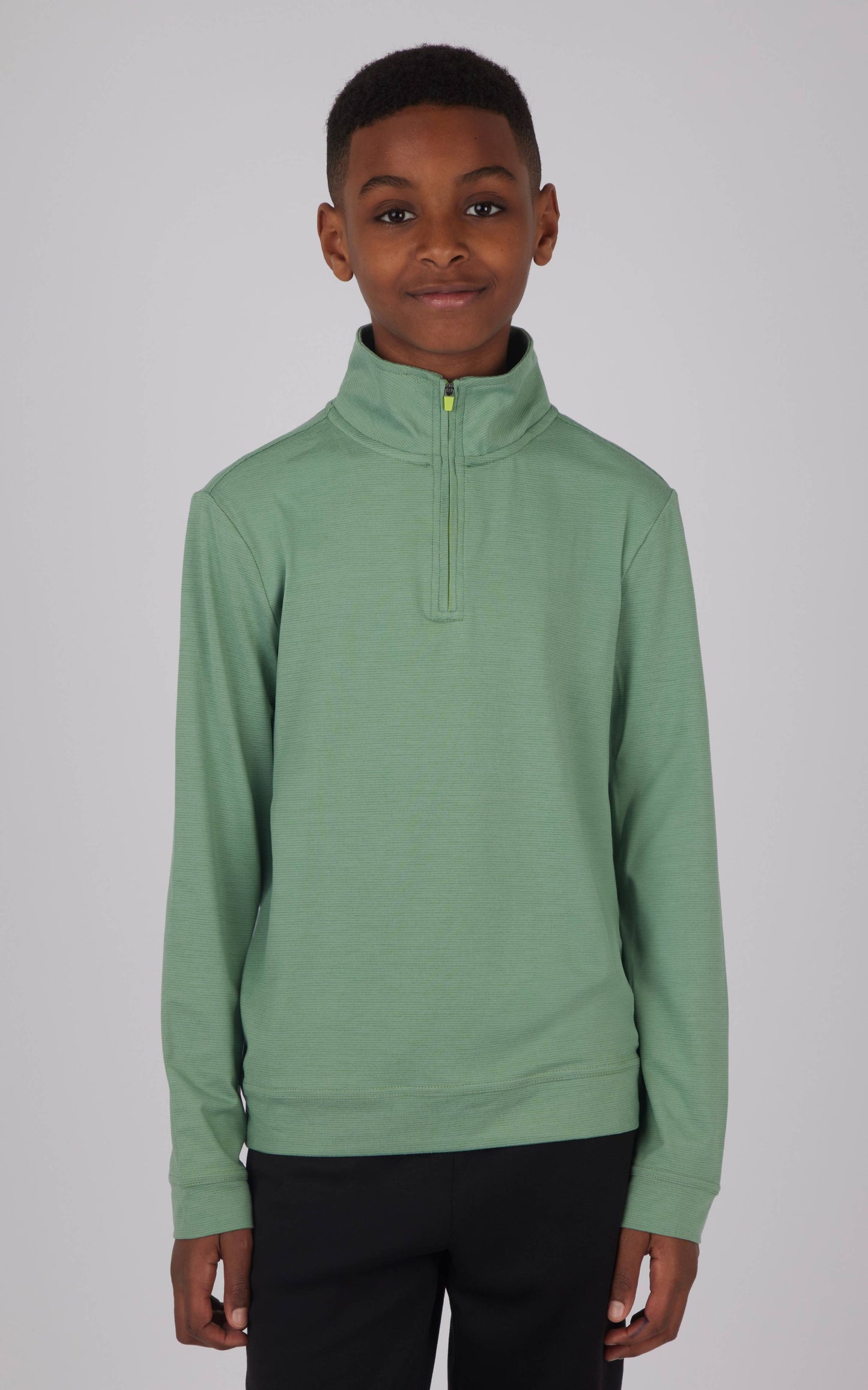 Quarter Zip Long Sleeve Pull Over