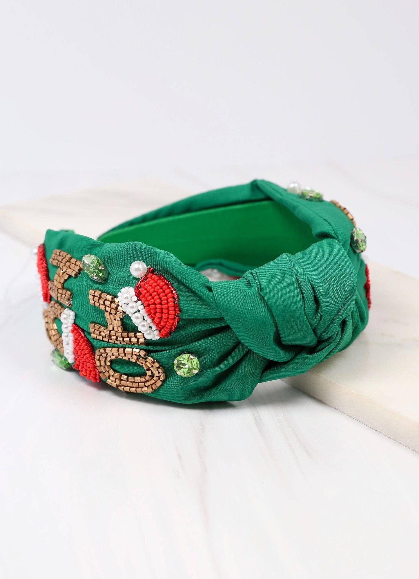 Ho Ho Ho Headband GREEN