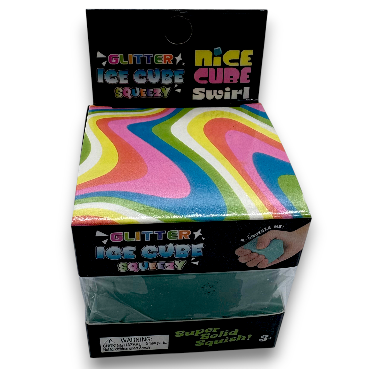 Glitter Squishy Cube