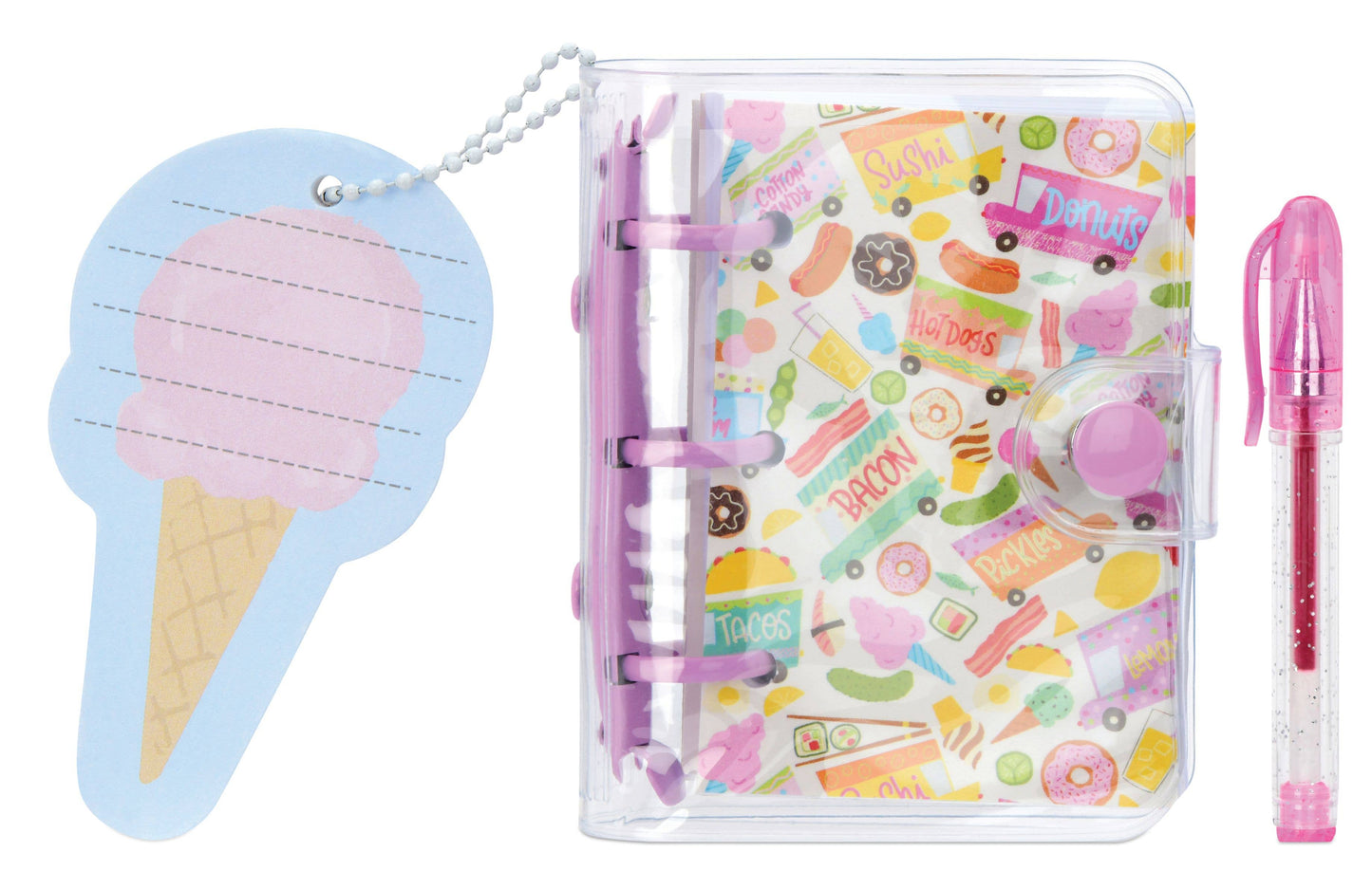 FOOD TRUCK FUN MINI STATIONERY SET