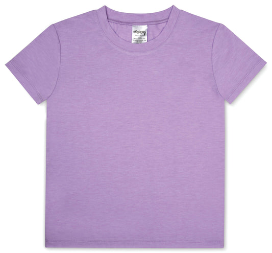 GIRLS LAVENDER T-SHIRT